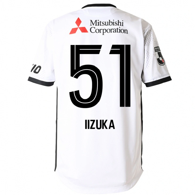 Danxen Kinder Yoshihito Iizuka #51 Königsblau Weiß Auswärtstrikot Trikot 2025/26 T-Shirt Schweiz