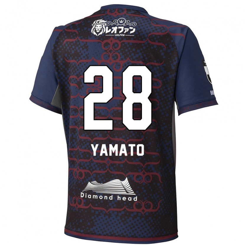 Danxen Kinder Yamato Okada #28 Rot Schwarz Auswärtstrikot Trikot 2025/26 T-Shirt Schweiz