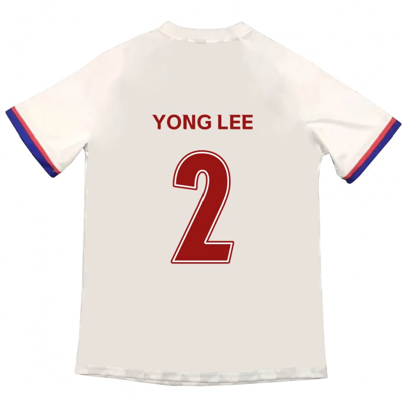 Danxen Kinder Yong Lee #2 Königsblau Rot Auswärtstrikot Trikot 2025/26 T-Shirt Schweiz