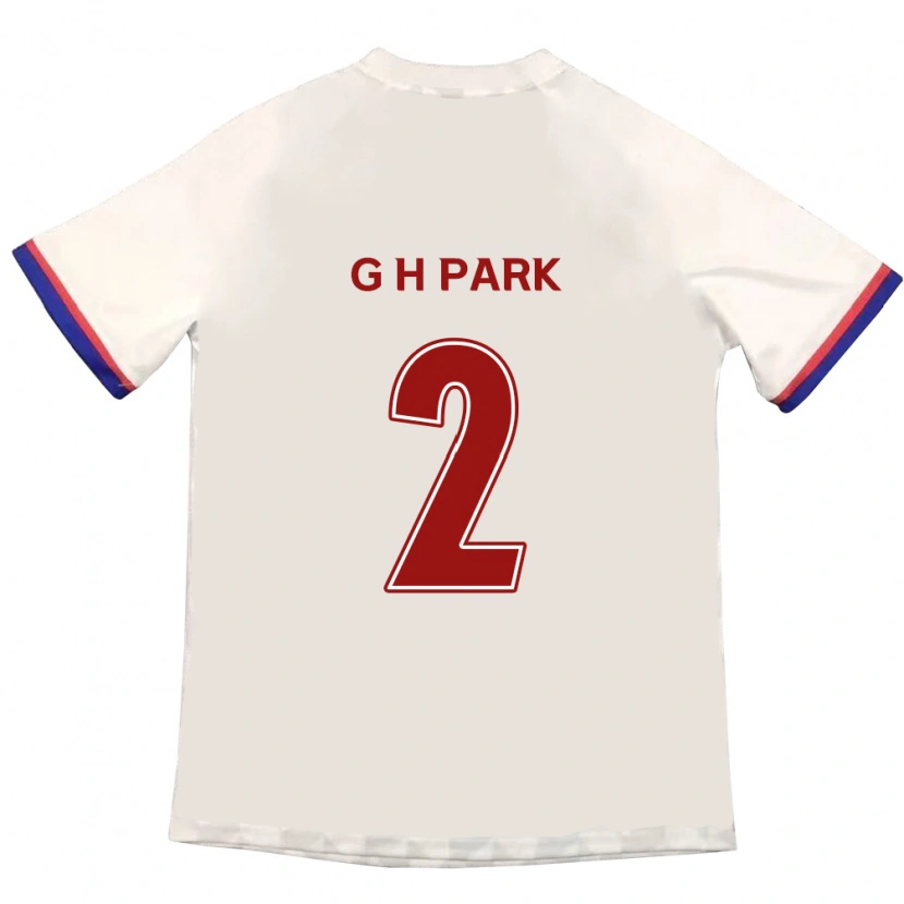 Danxen Kinder Hyo-Geun Park #2 Königsblau Rot Auswärtstrikot Trikot 2025/26 T-Shirt Schweiz