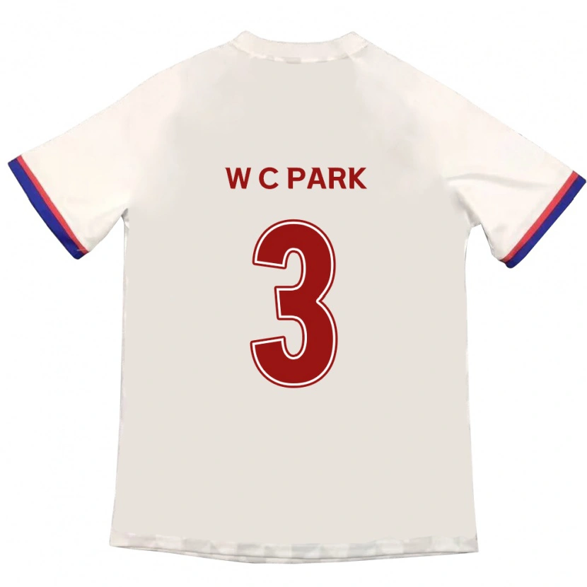 Danxen Kinder Cheol-Woo Park #3 Königsblau Rot Auswärtstrikot Trikot 2025/26 T-Shirt Schweiz