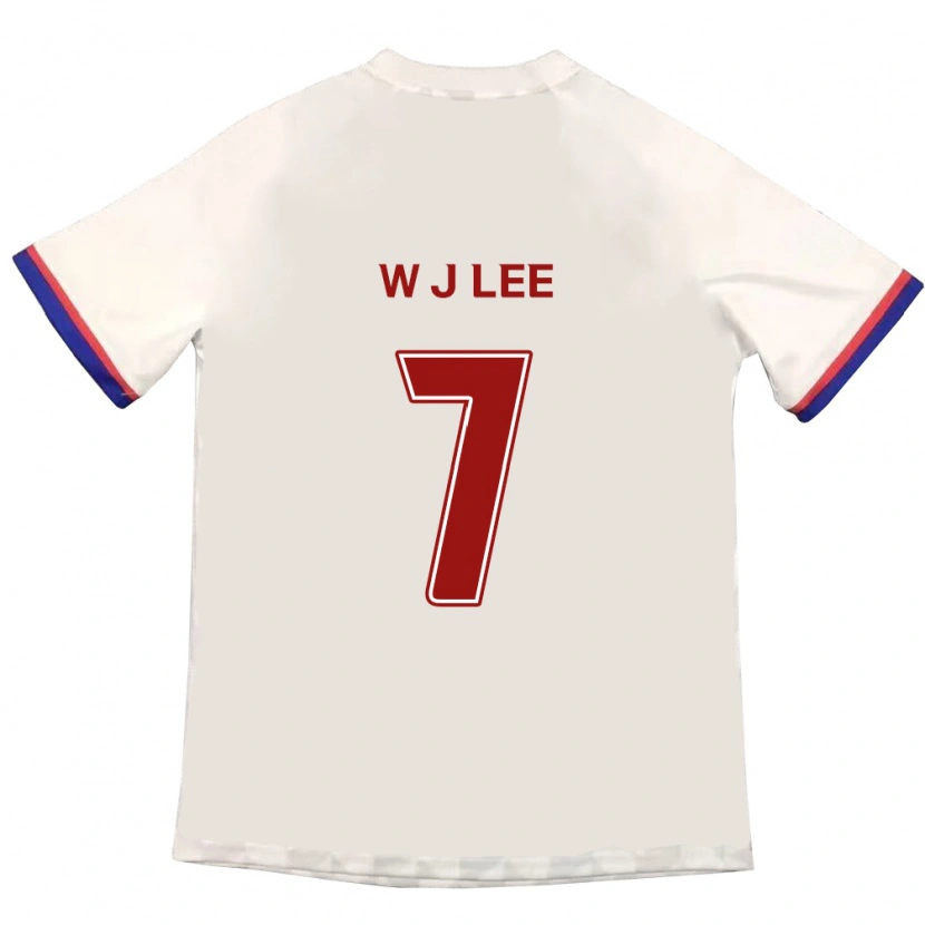 Danxen Kinder Jae-Won Lee #7 Königsblau Rot Auswärtstrikot Trikot 2025/26 T-Shirt Schweiz