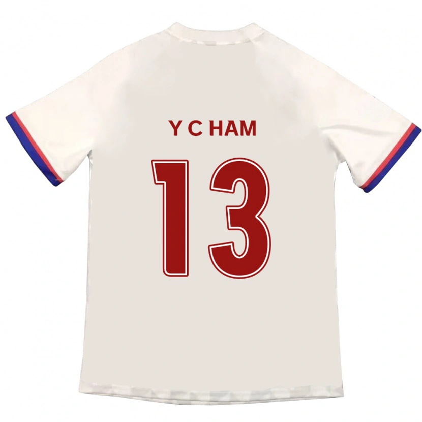 Danxen Kinder Young-Chan Ham #13 Königsblau Rot Auswärtstrikot Trikot 2025/26 T-Shirt Schweiz