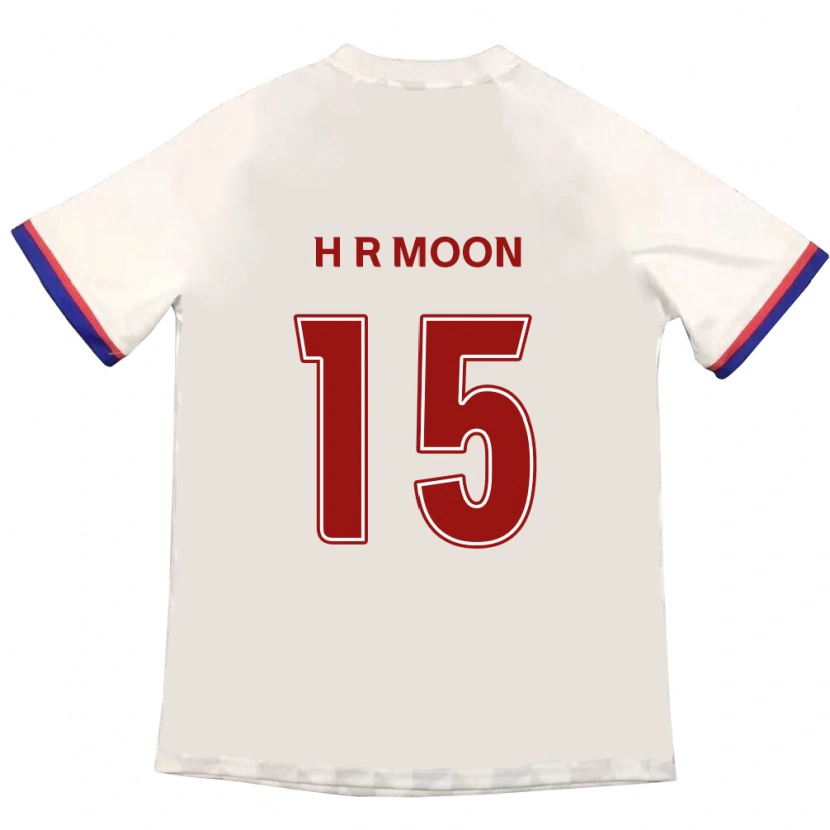 Danxen Kinder Ha-Rang Moon #15 Königsblau Rot Auswärtstrikot Trikot 2025/26 T-Shirt Schweiz