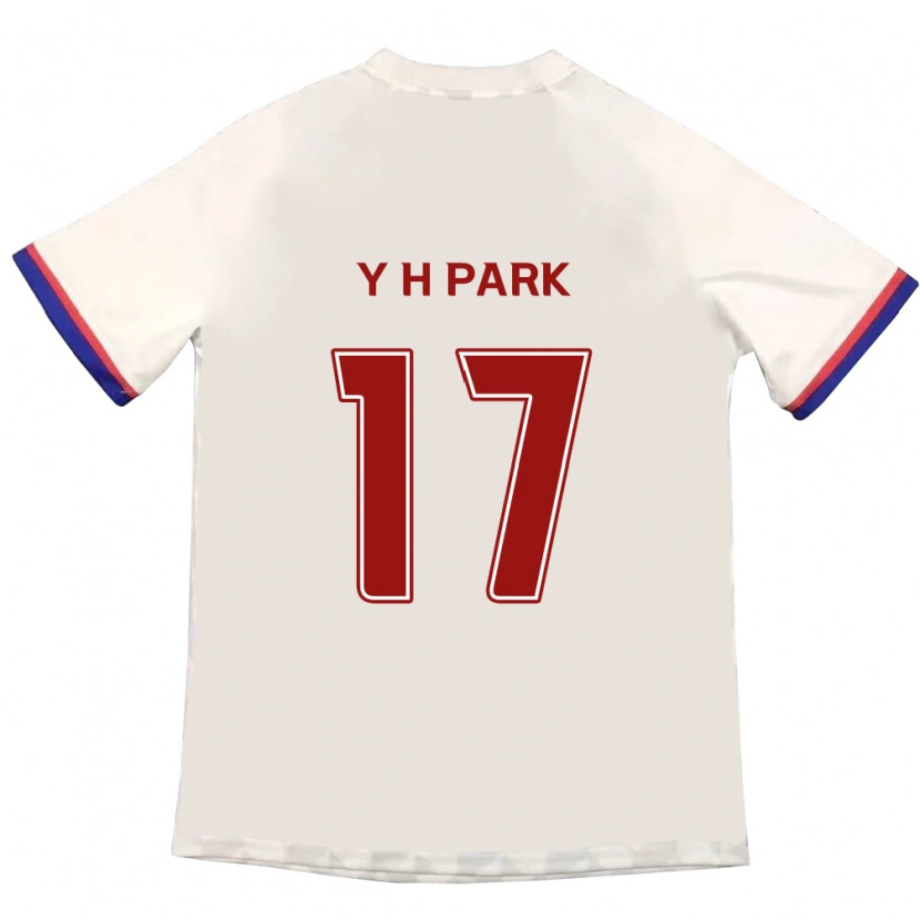 Danxen Kinder Yong-Hui Park #17 Königsblau Rot Auswärtstrikot Trikot 2025/26 T-Shirt Schweiz