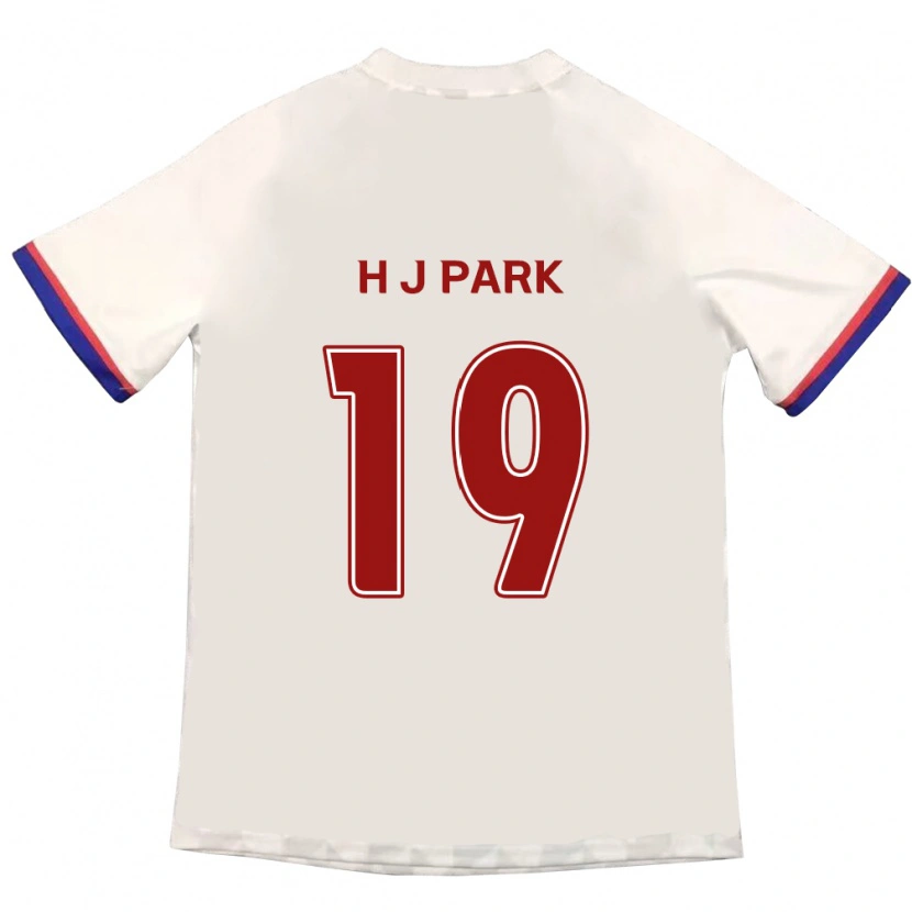 Danxen Kinder Jun-Hui Park #19 Königsblau Rot Auswärtstrikot Trikot 2025/26 T-Shirt Schweiz