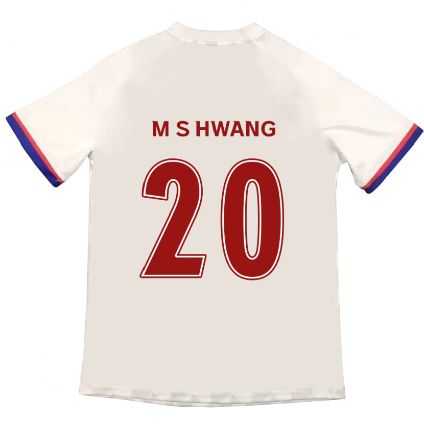 Danxen Kinder Soon-Min Hwang #20 Königsblau Rot Auswärtstrikot Trikot 2025/26 T-Shirt Schweiz