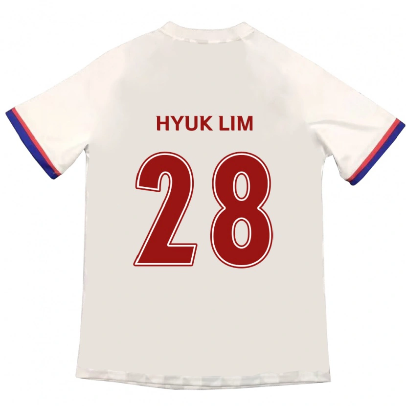 Danxen Kinder Hyuk Lim #28 Königsblau Rot Auswärtstrikot Trikot 2025/26 T-Shirt Schweiz