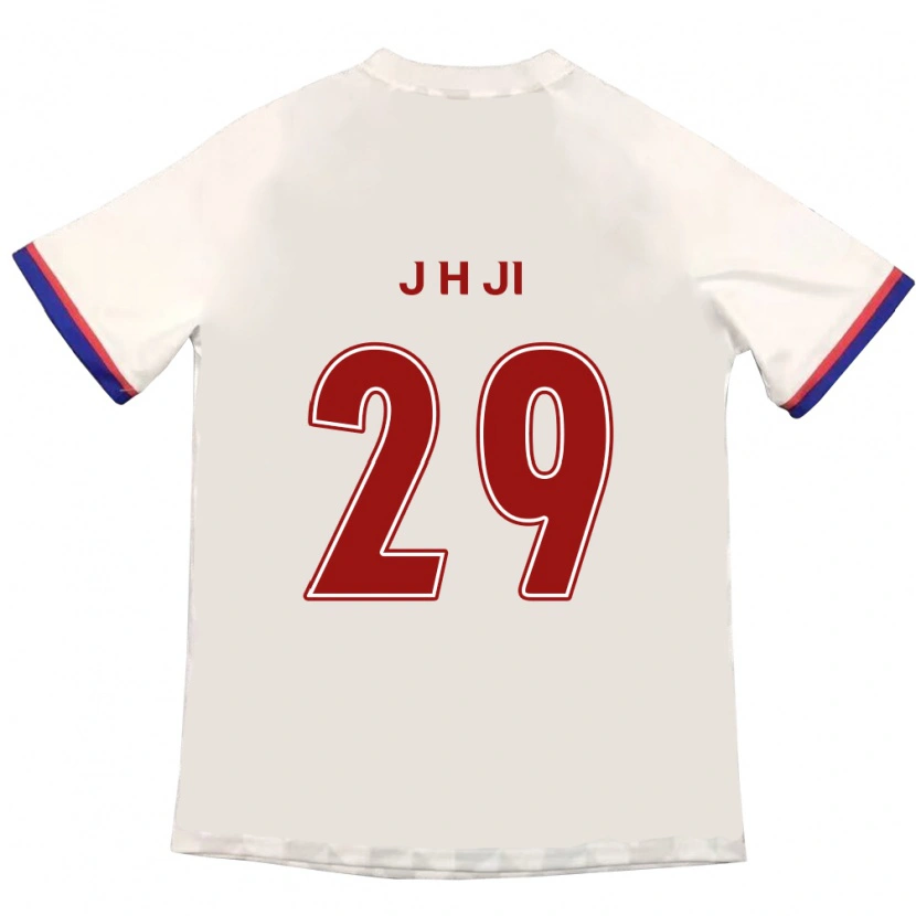 Danxen Kinder Jung-Hoon Ji #29 Königsblau Rot Auswärtstrikot Trikot 2025/26 T-Shirt Schweiz