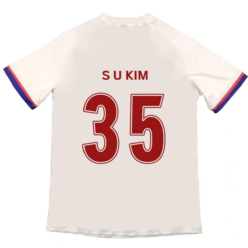 Danxen Kinder Seung-Un Kim #35 Königsblau Rot Auswärtstrikot Trikot 2025/26 T-Shirt Schweiz