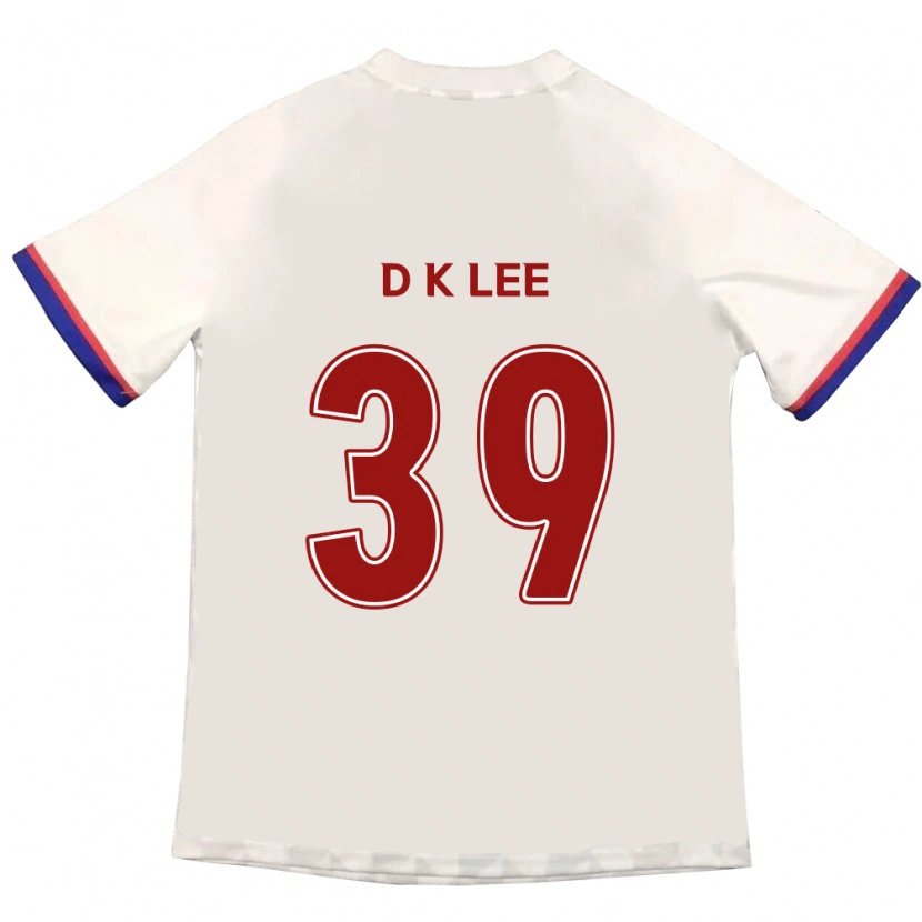 Danxen Kinder Dae-Kwang Lee #39 Königsblau Rot Auswärtstrikot Trikot 2025/26 T-Shirt Schweiz