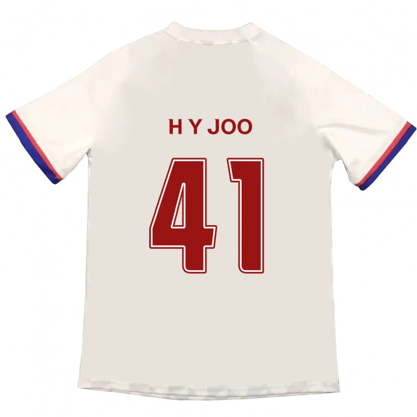 Danxen Kinder Ho-Yeon Joo #41 Königsblau Rot Auswärtstrikot Trikot 2025/26 T-Shirt Schweiz