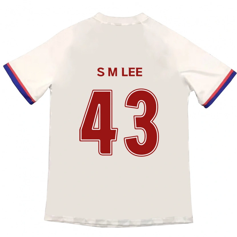 Danxen Kinder Si-Myeong Lee #43 Königsblau Rot Auswärtstrikot Trikot 2025/26 T-Shirt Schweiz