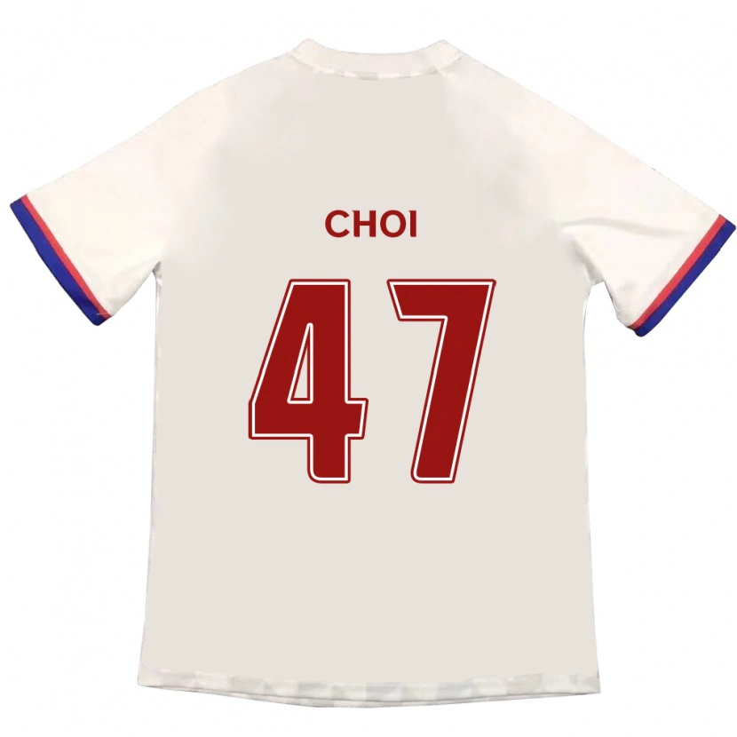 Danxen Kinder San Choi #47 Königsblau Rot Auswärtstrikot Trikot 2025/26 T-Shirt Schweiz