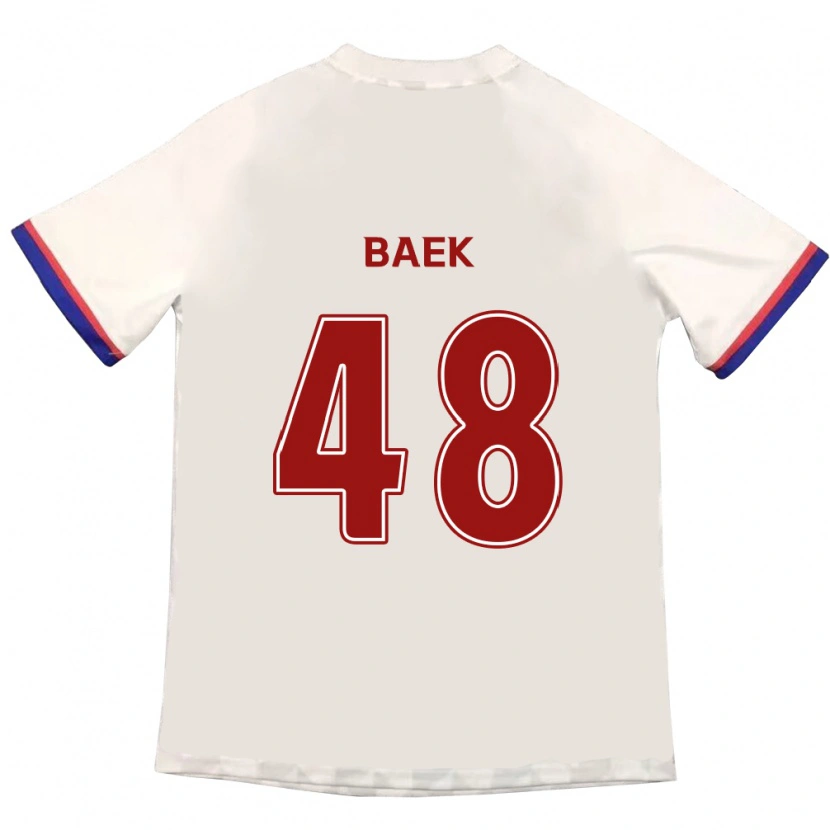 Danxen Kinder Kyeong Baek #48 Königsblau Rot Auswärtstrikot Trikot 2025/26 T-Shirt Schweiz