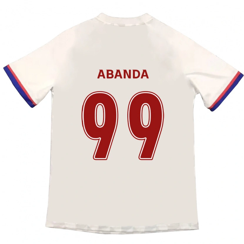 Danxen Kinder Leroy Abanda #99 Königsblau Rot Auswärtstrikot Trikot 2025/26 T-Shirt Schweiz