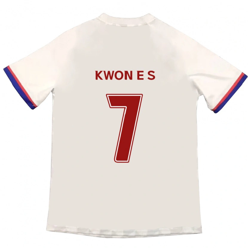 Danxen Kinder Kwon Eun-Som #7 Königsblau Rot Auswärtstrikot Trikot 2025/26 T-Shirt Schweiz