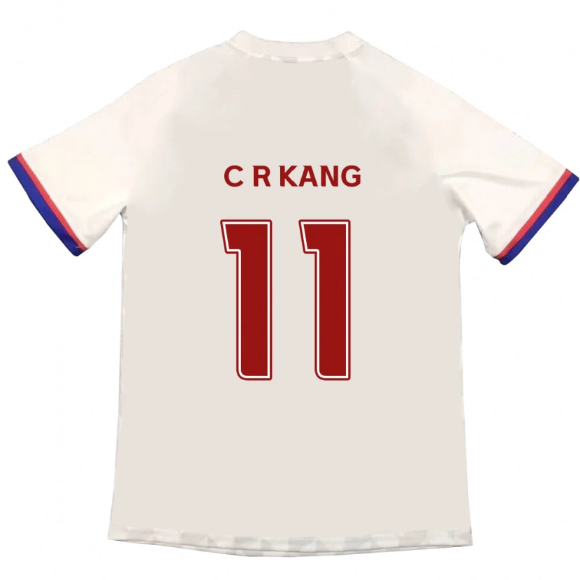 Danxen Kinder Kang Chae-Rim #11 Königsblau Rot Auswärtstrikot Trikot 2025/26 T-Shirt Schweiz