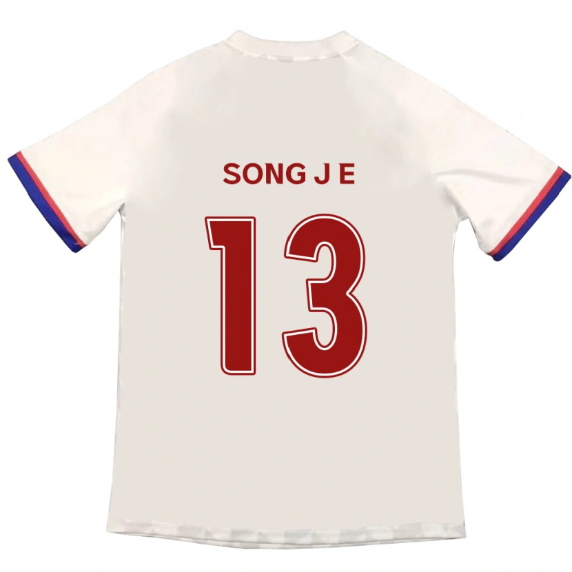 Danxen Kinder Song Jae-Eun #13 Königsblau Rot Auswärtstrikot Trikot 2025/26 T-Shirt Schweiz