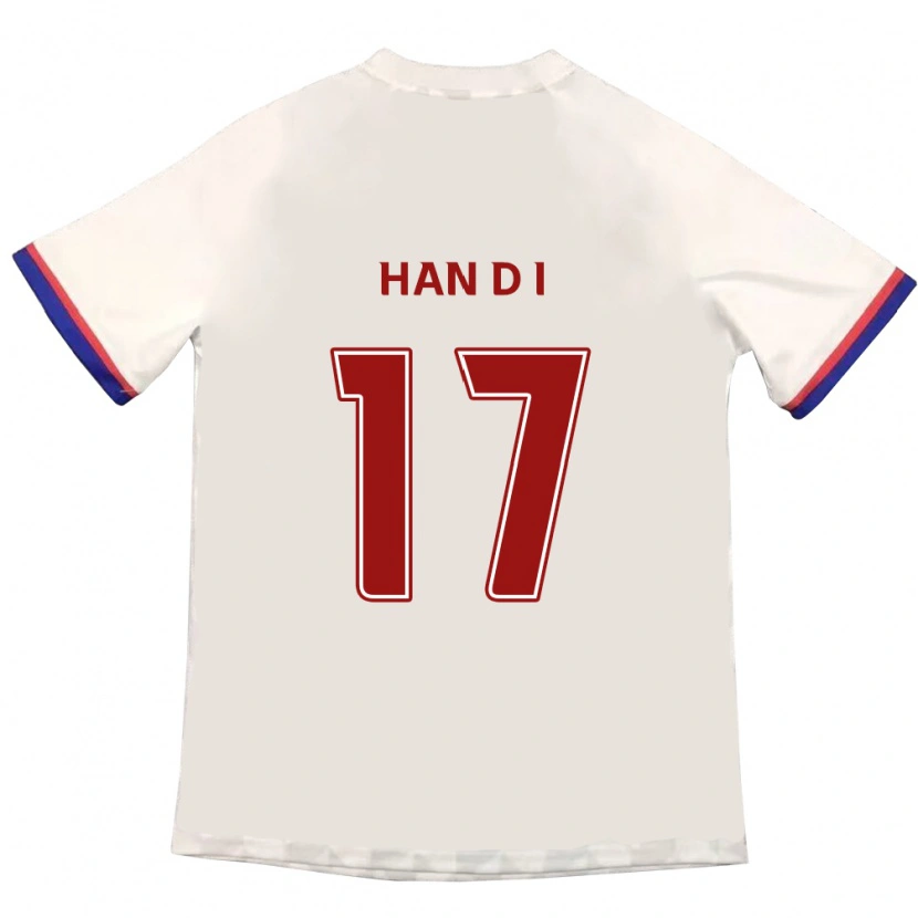 Danxen Kinder Han Da-In #17 Königsblau Rot Auswärtstrikot Trikot 2025/26 T-Shirt Schweiz