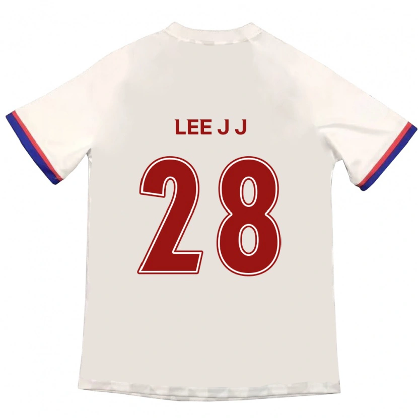 Danxen Kinder Lee Jin-Joo #28 Königsblau Rot Auswärtstrikot Trikot 2025/26 T-Shirt Schweiz