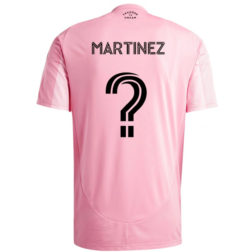 Danxen Herren Derrek Martinez #0 Schwarz Rosa Heimtrikot Trikot 2025/26 T-Shirt Schweiz