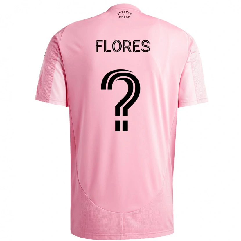 Danxen Herren Alejandro Flores #0 Schwarz Rosa Heimtrikot Trikot 2025/26 T-Shirt Schweiz