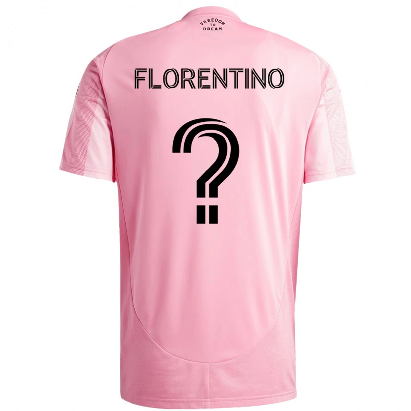 Danxen Herren Gabriel Florentino #0 Schwarz Rosa Heimtrikot Trikot 2025/26 T-Shirt Schweiz