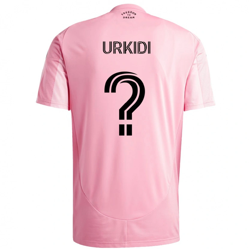 Danxen Herren Ian Urkidi #0 Schwarz Rosa Heimtrikot Trikot 2025/26 T-Shirt Schweiz