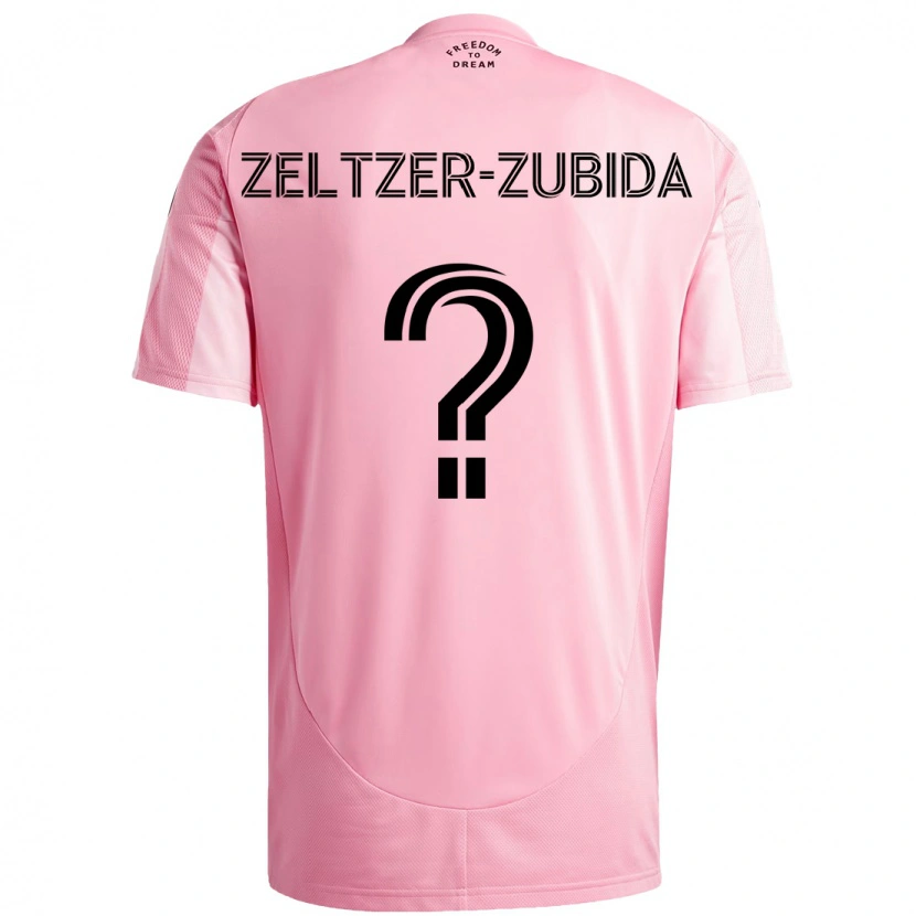 Danxen Herren Idoh Zeltzer-Zubida #0 Schwarz Rosa Heimtrikot Trikot 2025/26 T-Shirt Schweiz