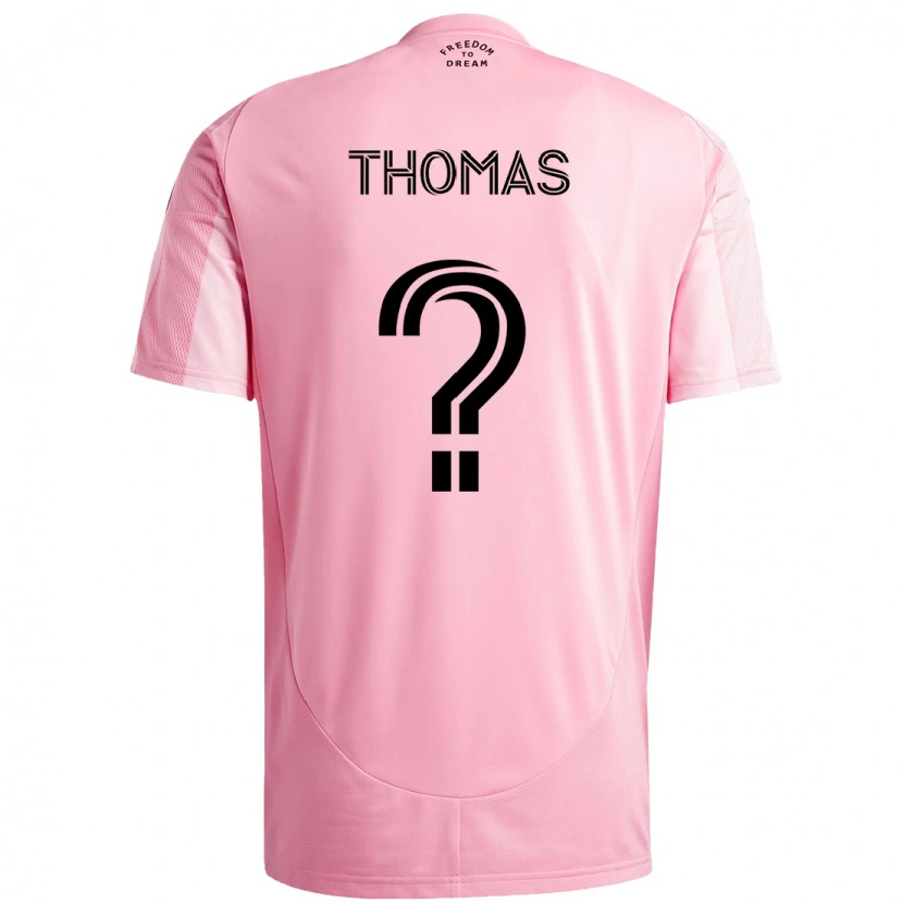 Danxen Herren Kobi Thomas #0 Schwarz Rosa Heimtrikot Trikot 2025/26 T-Shirt Schweiz