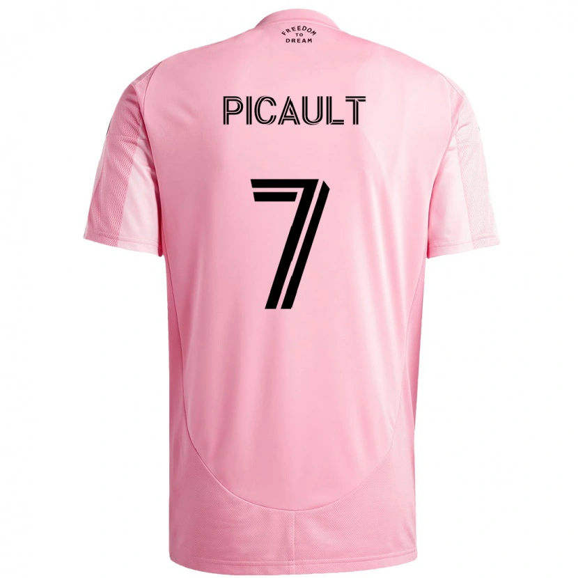 Danxen Herren Fafà Picault #7 Schwarz Rosa Heimtrikot Trikot 2025/26 T-Shirt Schweiz