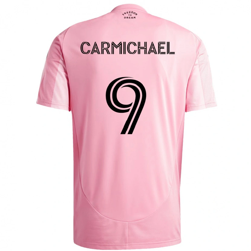 Danxen Herren Ryan Carmichael #9 Schwarz Rosa Heimtrikot Trikot 2025/26 T-Shirt Schweiz