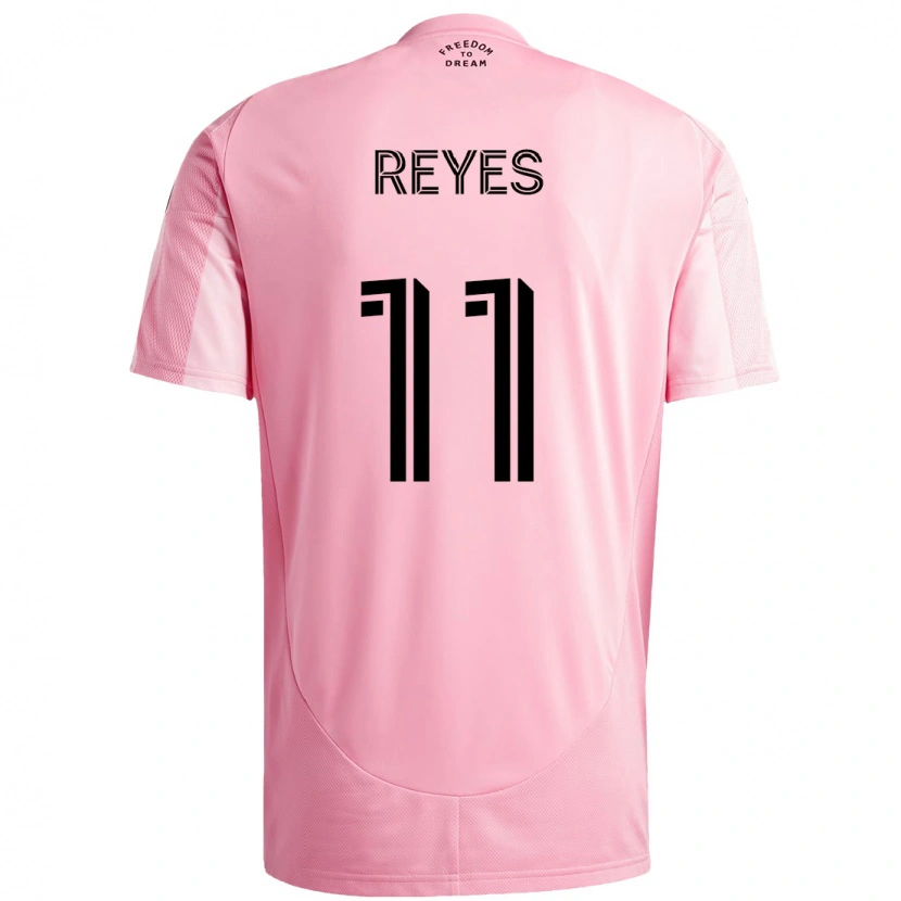 Danxen Herren Dairon Reyes #11 Schwarz Rosa Heimtrikot Trikot 2025/26 T-Shirt Schweiz