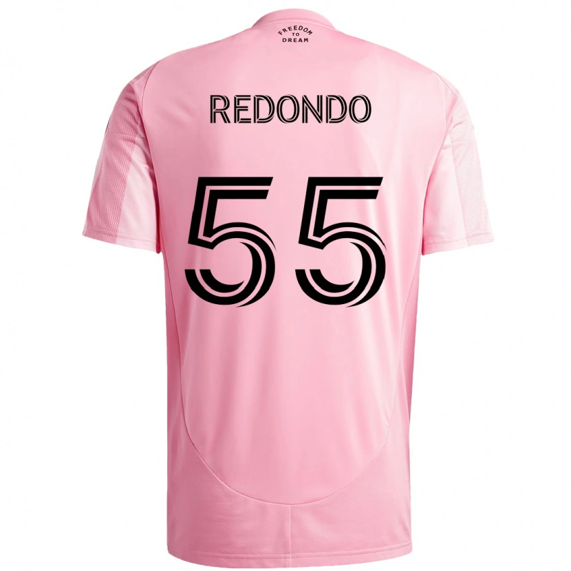 Danxen Herren Federico Redondo #55 Schwarz Rosa Heimtrikot Trikot 2025/26 T-Shirt Schweiz