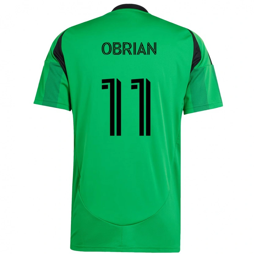 Danxen Herren Jáder Obrian #11 Weiß Grün Heimtrikot Trikot 2025/26 T-Shirt Schweiz