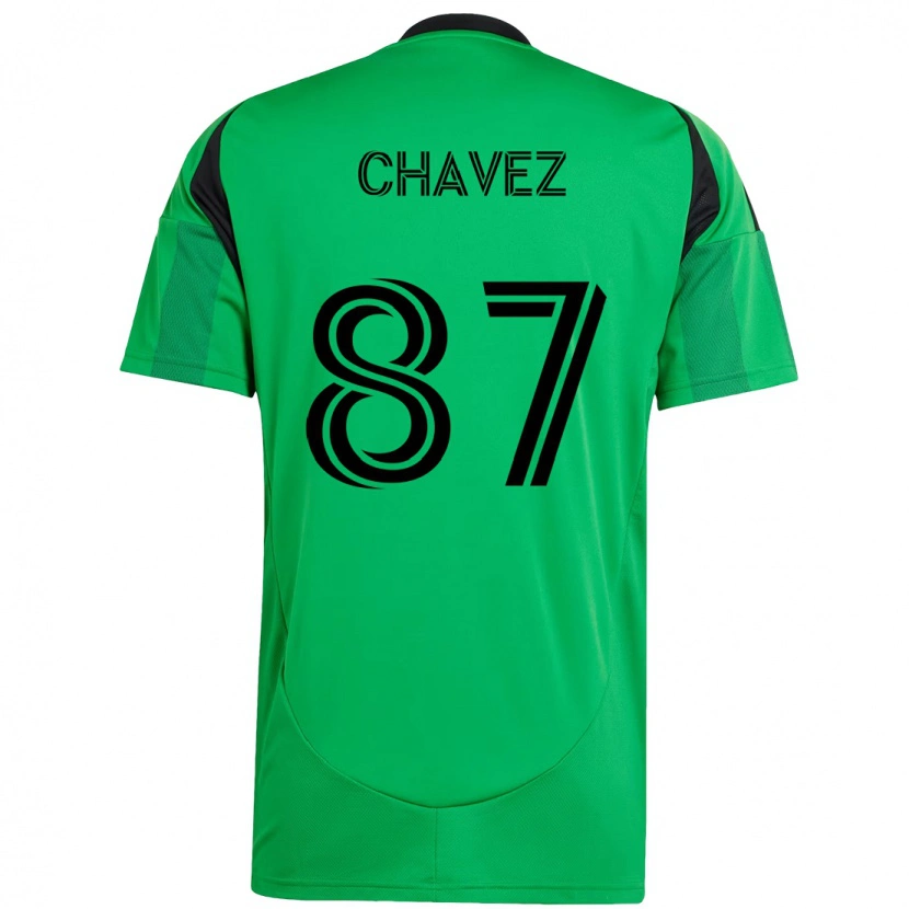 Danxen Herren Alfonso Ocampo-Chávez #87 Weiß Grün Heimtrikot Trikot 2025/26 T-Shirt Schweiz