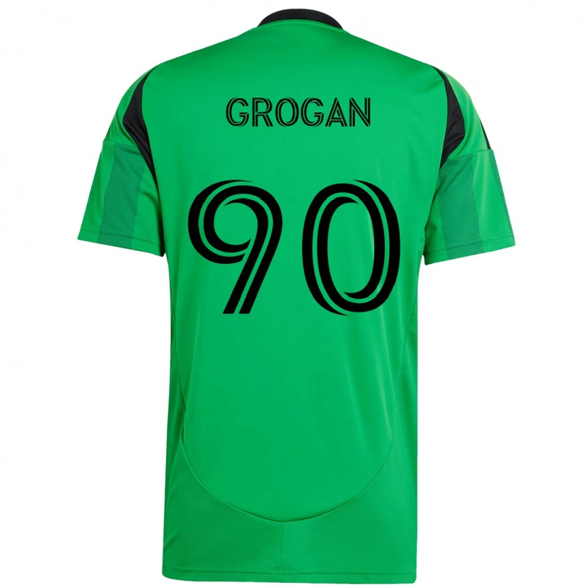 Danxen Herren Peter Grogan #90 Weiß Grün Heimtrikot Trikot 2025/26 T-Shirt Schweiz