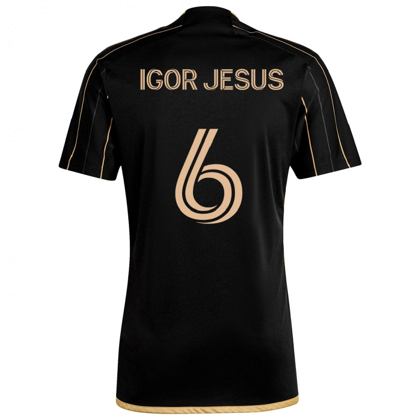 Danxen Herren Igor Jesus #6 Weiß Braun Heimtrikot Trikot 2025/26 T-Shirt Schweiz