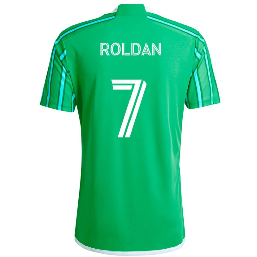 Danxen Herren Cristian Roldán #7 Hellblau Heimtrikot Trikot 2025/26 T-Shirt Schweiz