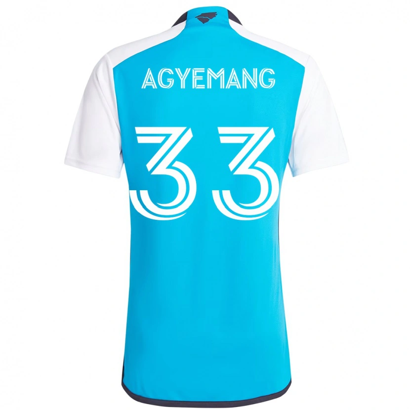 Danxen Herren Patrick Agyemang #33 Schwarz Weiß Heimtrikot Trikot 2025/26 T-Shirt Schweiz