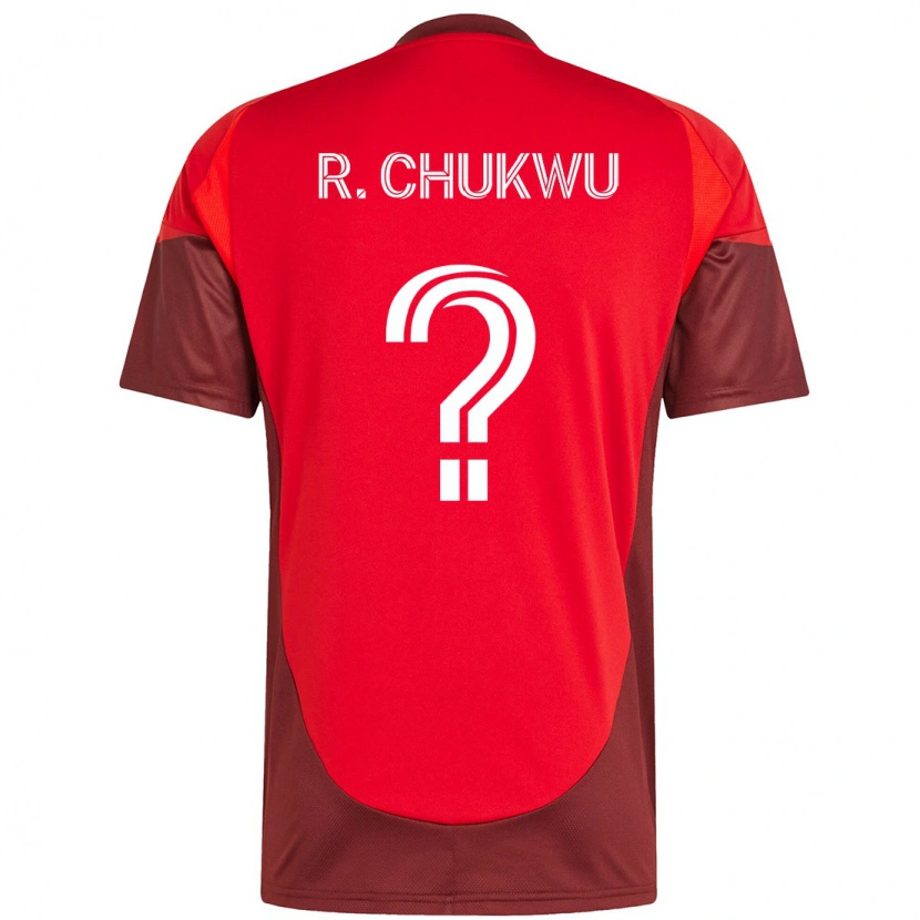 Danxen Herren Richard Chukwu #0 Weiß Rot Heimtrikot Trikot 2025/26 T-Shirt Schweiz