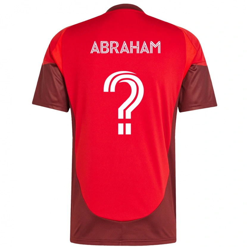 Danxen Herren Nathaniel Abraham #0 Weiß Rot Heimtrikot Trikot 2025/26 T-Shirt Schweiz