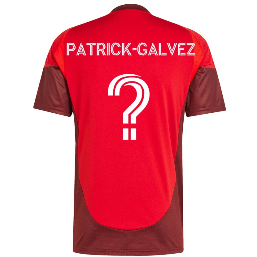 Danxen Herren Pablo Patrick-Galvez #0 Weiß Rot Heimtrikot Trikot 2025/26 T-Shirt Schweiz