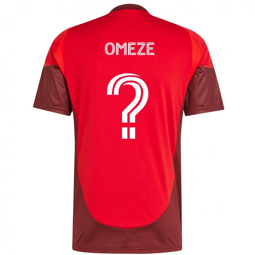 Danxen Herren Chimere Omeze #0 Weiß Rot Heimtrikot Trikot 2025/26 T-Shirt Schweiz