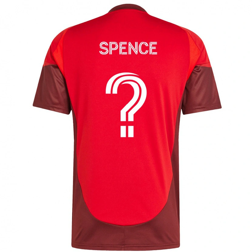 Danxen Herren Jourdan Spence #0 Weiß Rot Heimtrikot Trikot 2025/26 T-Shirt Schweiz