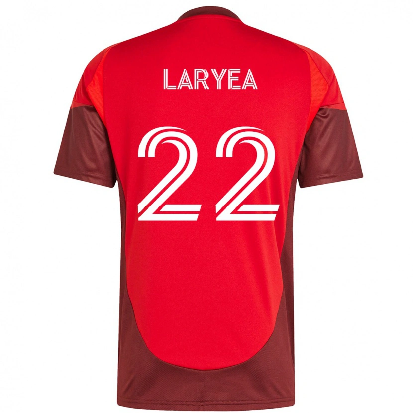 Danxen Herren Richie Laryea #22 Weiß Rot Heimtrikot Trikot 2025/26 T-Shirt Schweiz