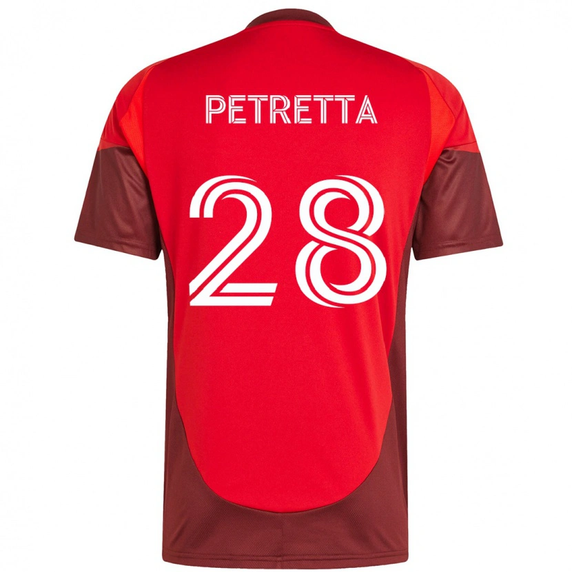 Danxen Herren Raoul Petretta #28 Weiß Rot Heimtrikot Trikot 2025/26 T-Shirt Schweiz