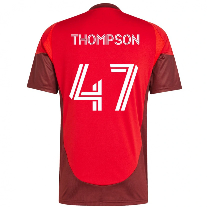 Danxen Herren Kosi Thompson #47 Weiß Rot Heimtrikot Trikot 2025/26 T-Shirt Schweiz