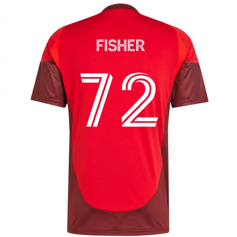 Danxen Herren Mark Fisher #72 Weiß Rot Heimtrikot Trikot 2025/26 T-Shirt Schweiz